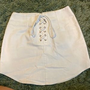 White Forever 21 Skirt